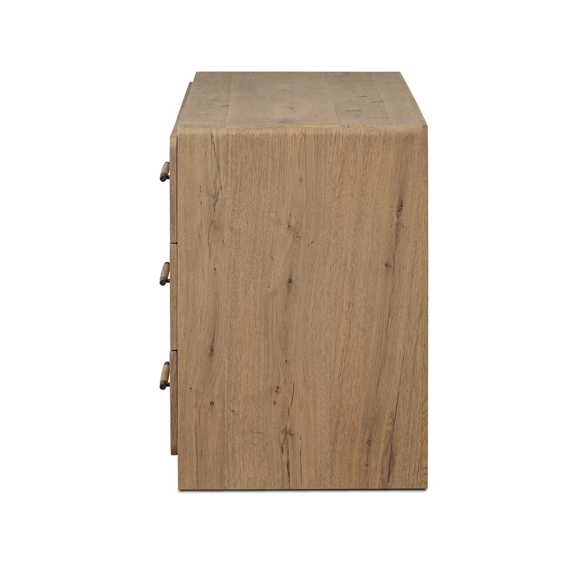 Eden 6 Drawer Dresser - Aged Smoked Oak Veneer - Image 2
