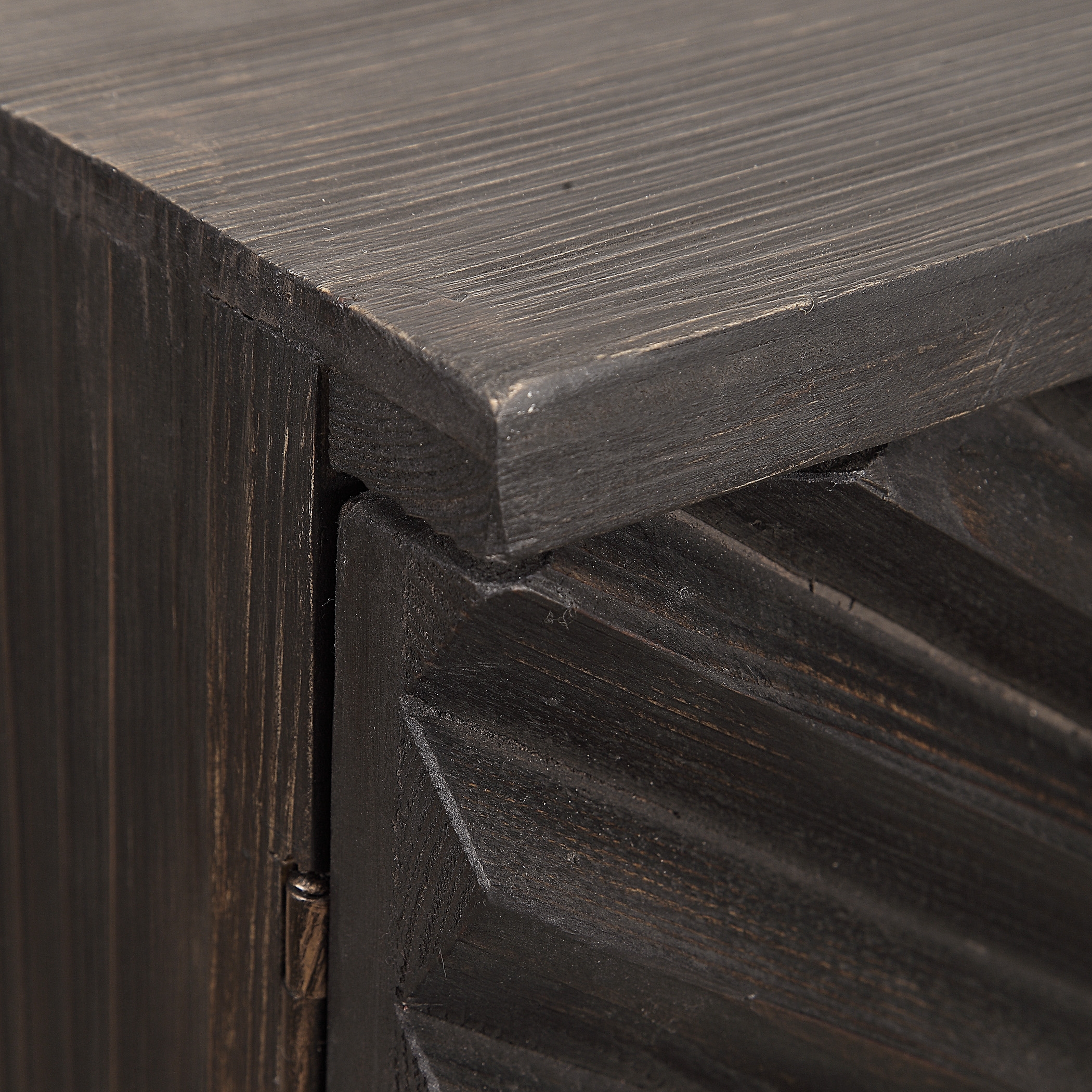 Zadie Ebony Accent Cabinet - Image 7