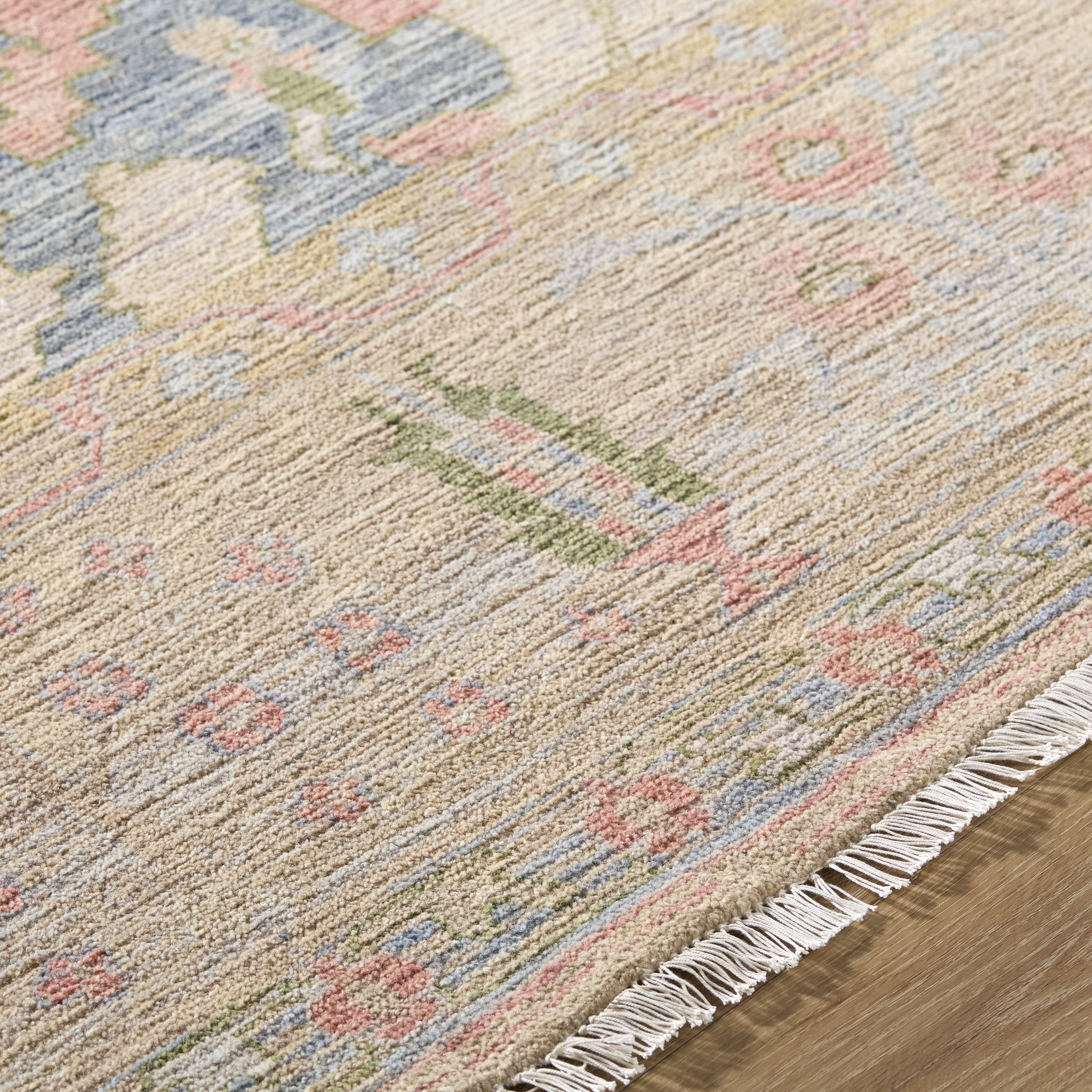 Mashad  Indoor 10' x 14' Handmade Rug - Image 2