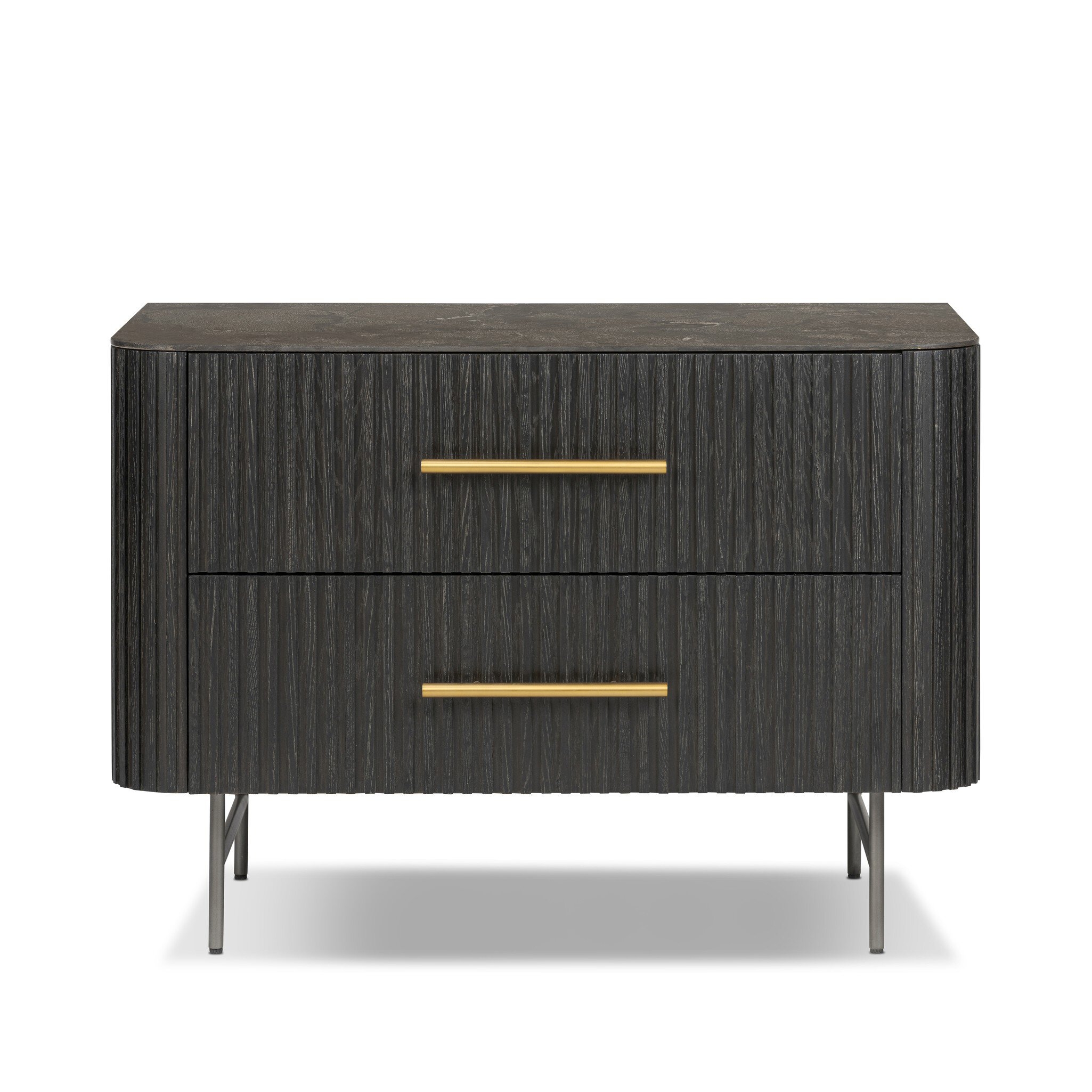 Fletcher Large Nightstand - Bluestone - Image 0