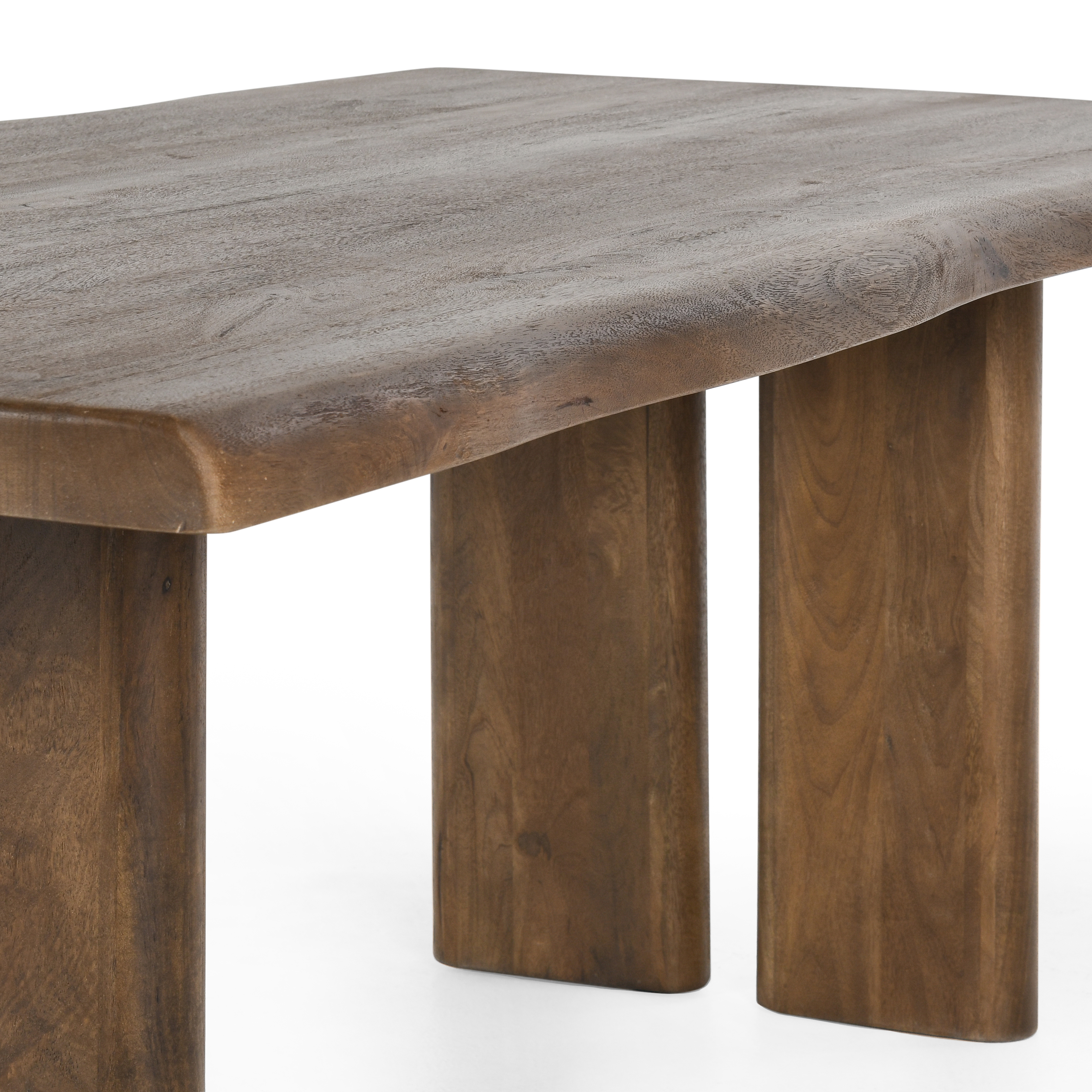 Holmes 80" Dining Table Light Brown - Image 4