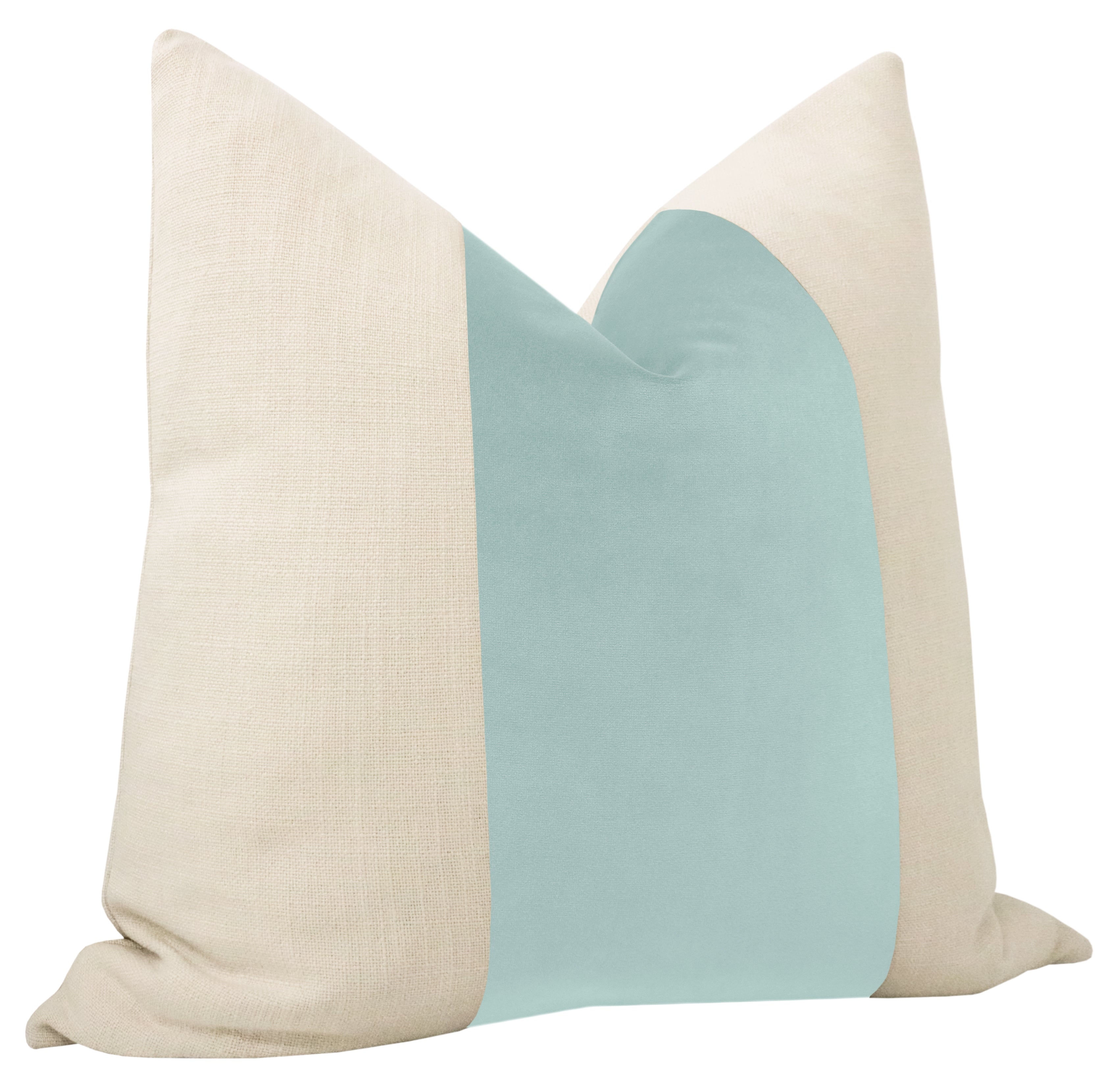 PANEL :: SIGNATURE VELVET // SPA BLUE - 20" X 20" - Image 1