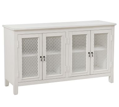 Allyn 54" Media Console, White - Image 3