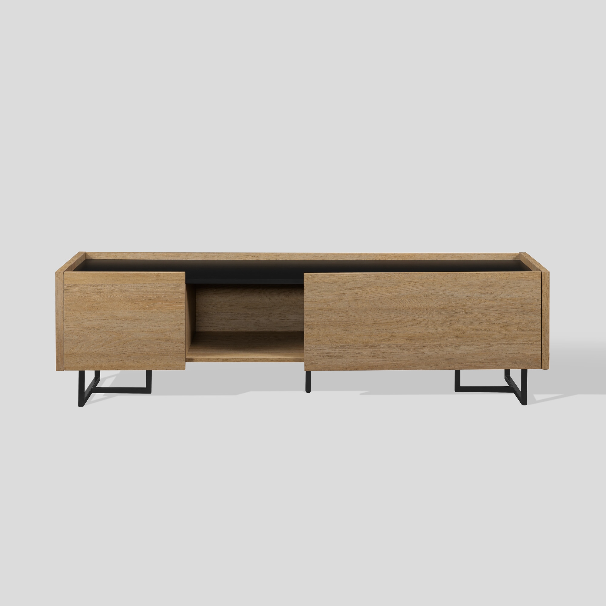 ARWIN Media Console W63 - Coastal Oak - Image 2