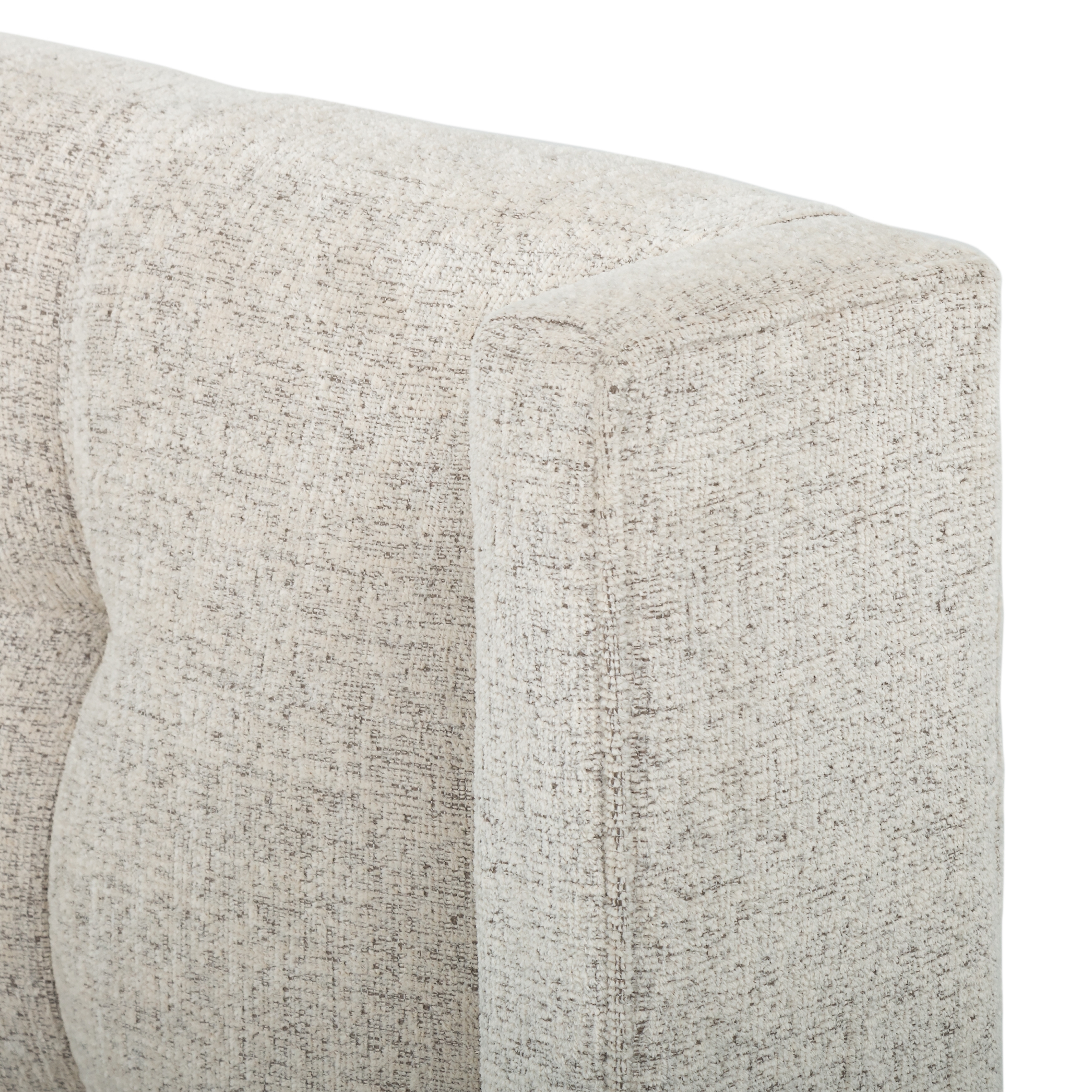 Newhall Bed-Plushtone Linen-King - Image 1