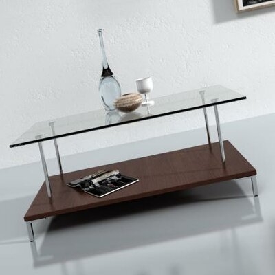 Aimes Glass Top Coffee Table - Image 0