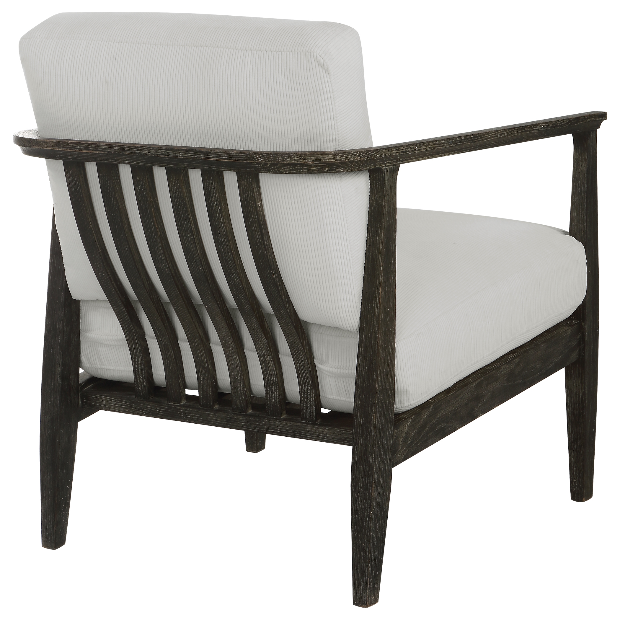 Brunei White Accent Chair - Image 5