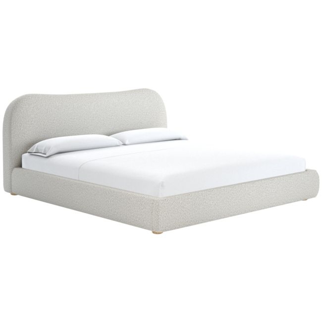 Diana King Bed Bloce Grey - Image 0