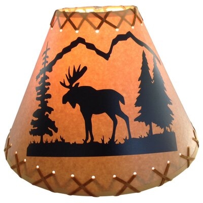 Moose 9" Paper Empire Lamp Shade - Image 0