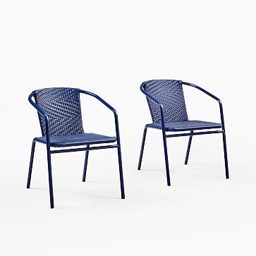 Aww Stacking Chair Lapis, Set of 2 - Image 0