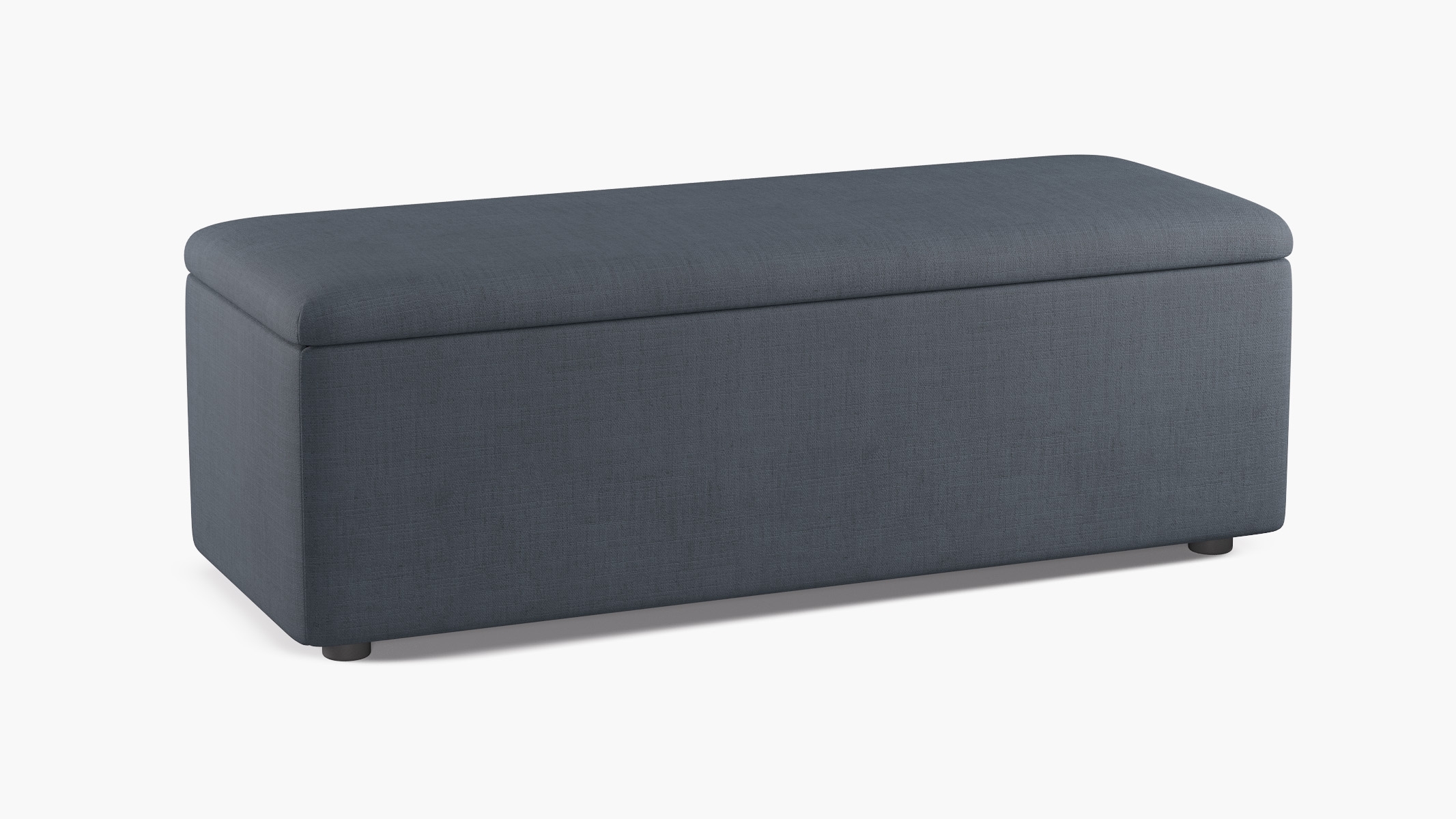 Classic Storage Bench, Flanders Luxe Linen - Image 1