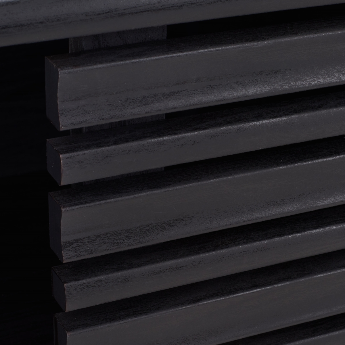 Aurelio 1 Shelf Media Stand - Black - Safavieh - Image 3