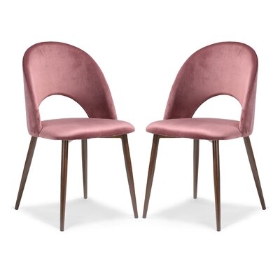 Adalwen Velvet Upholstered Side Chair (Set of 2) - Image 0