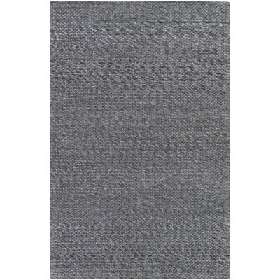 Daivd Handmade Flatweave Wool Medium Gray/Charcoal Area Rug - Image 0
