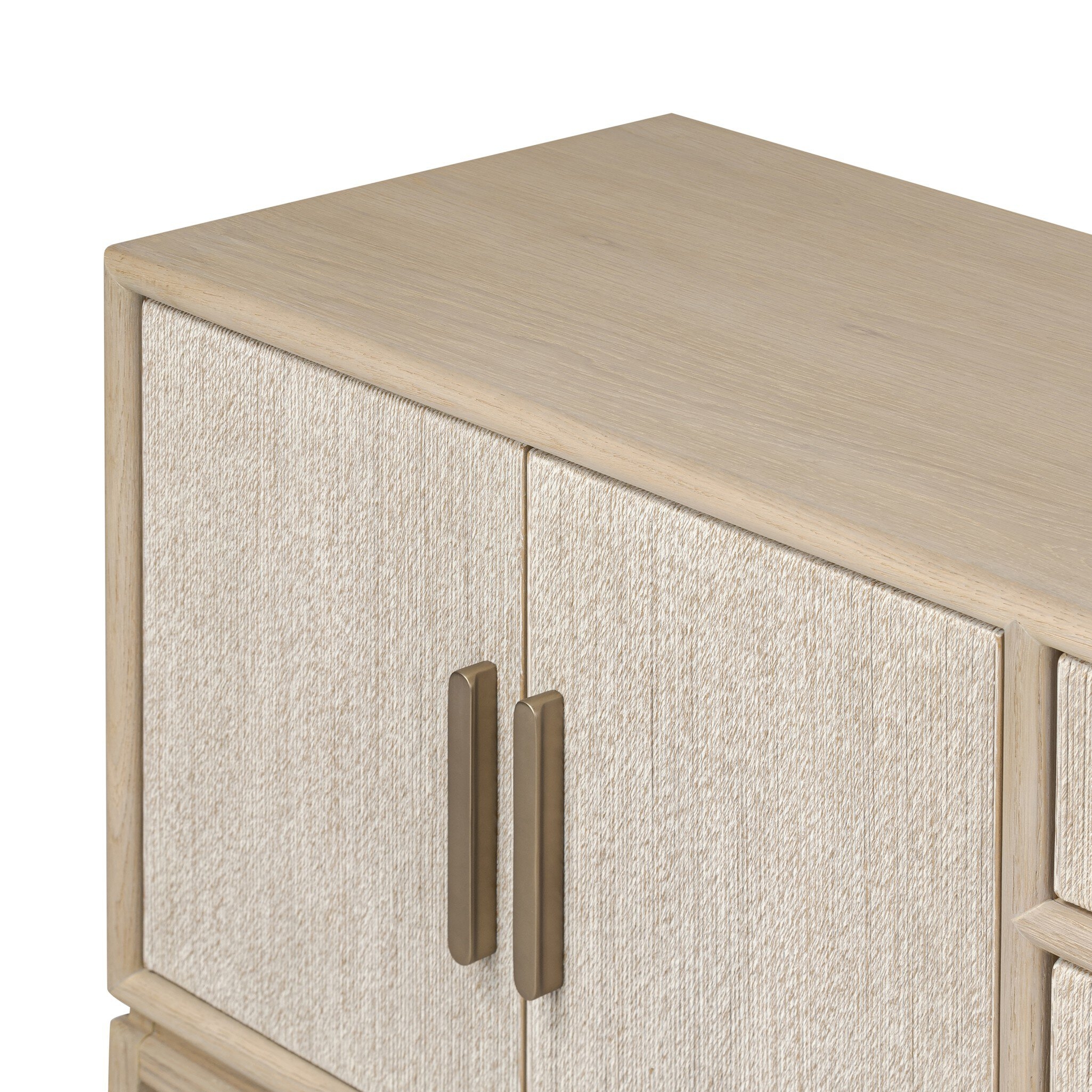 Rosenell Media Console - Natural Paper Cord - Image 10