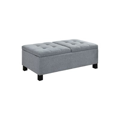 Connard Upholstered Flip Top Storage Bench - Image 0