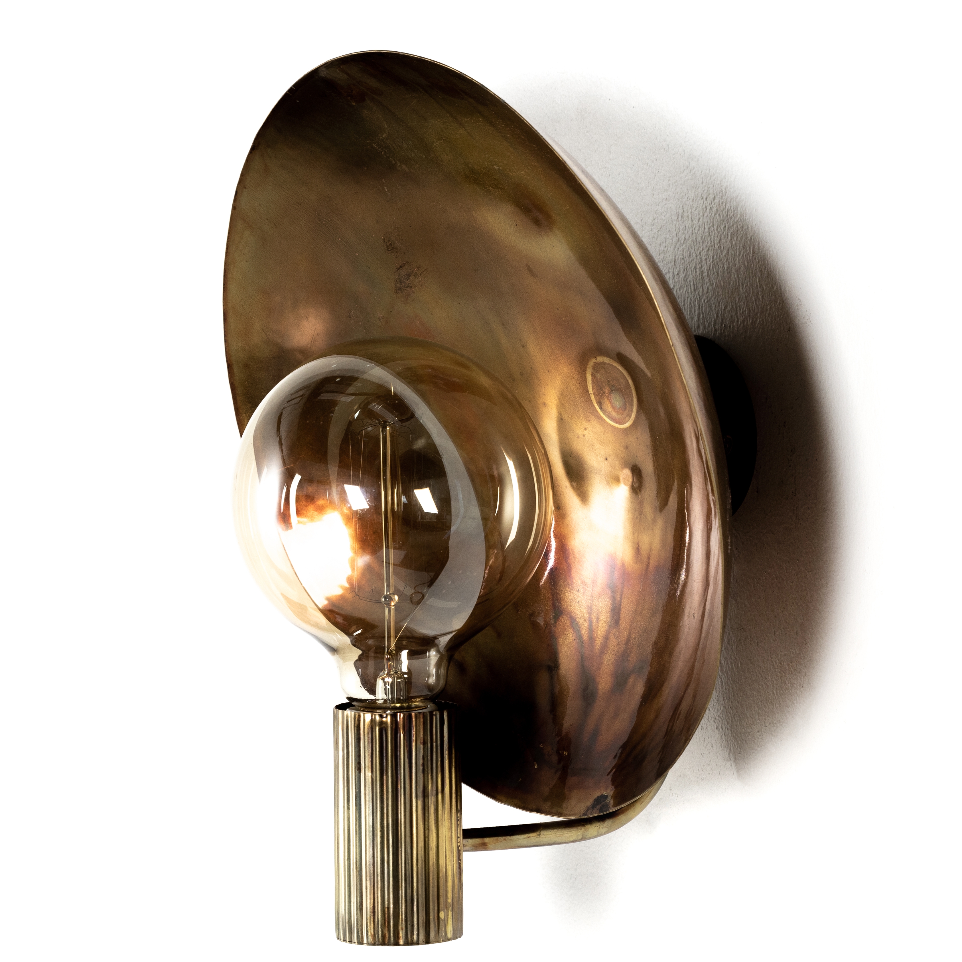 Lund Sconce-Burnt Brass - Image 4