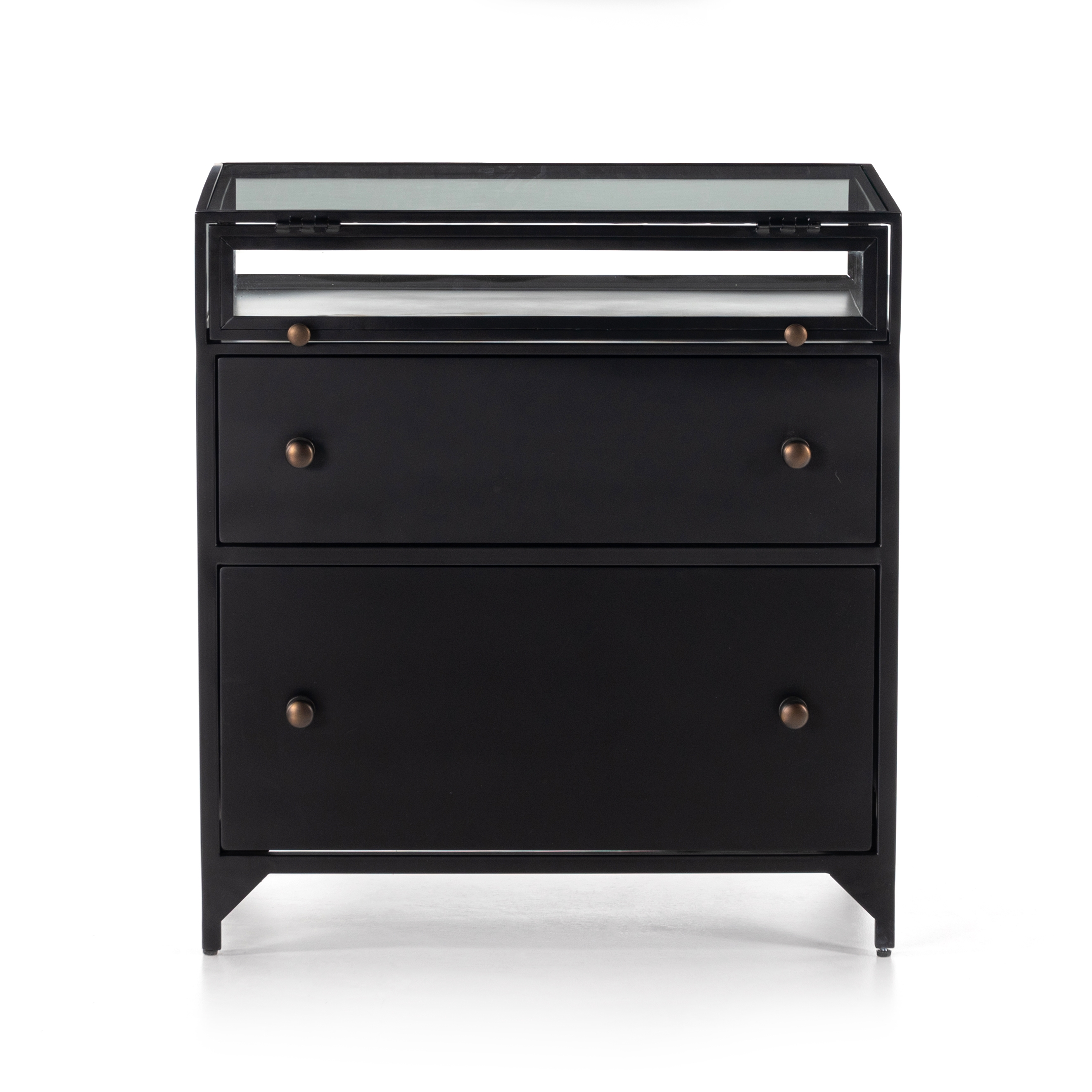 Shadow Box Nightstand-Black - Image 3