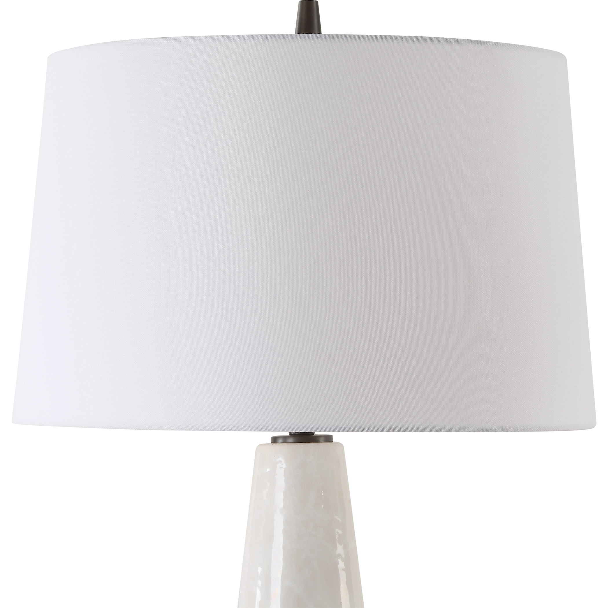 Loire Ivory Glaze Table Lamp - Image 4