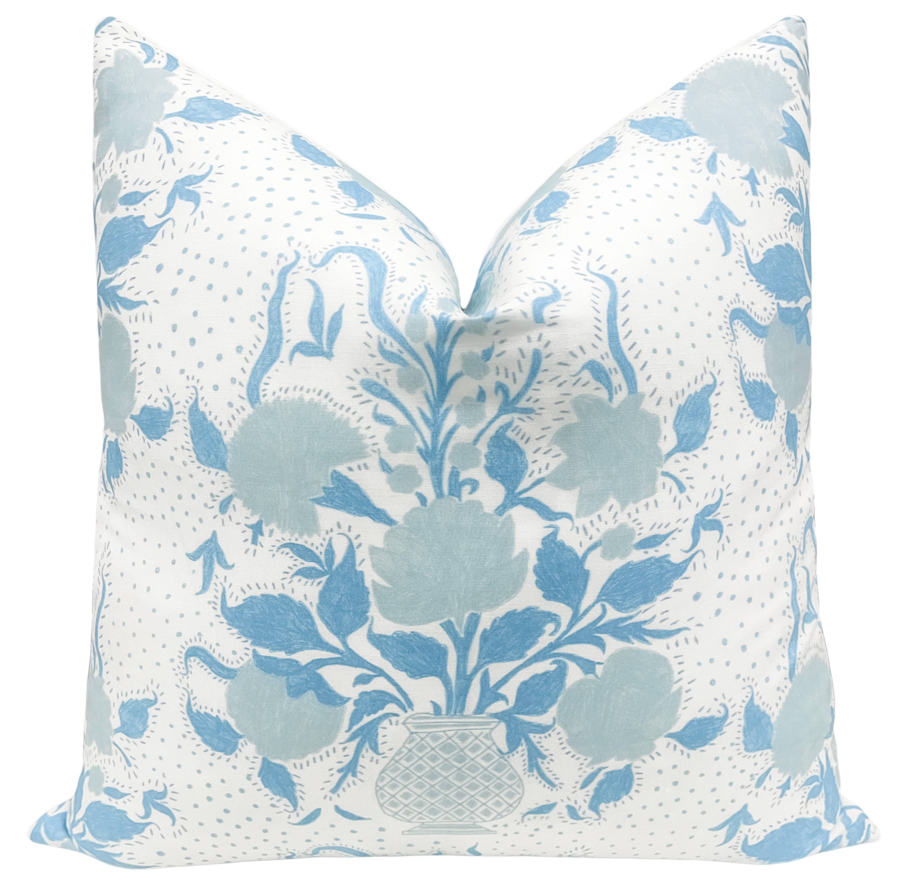 ELIZABETH // MATTE BLUE | LULIE WALLACE - BY THE YARD - Image 1