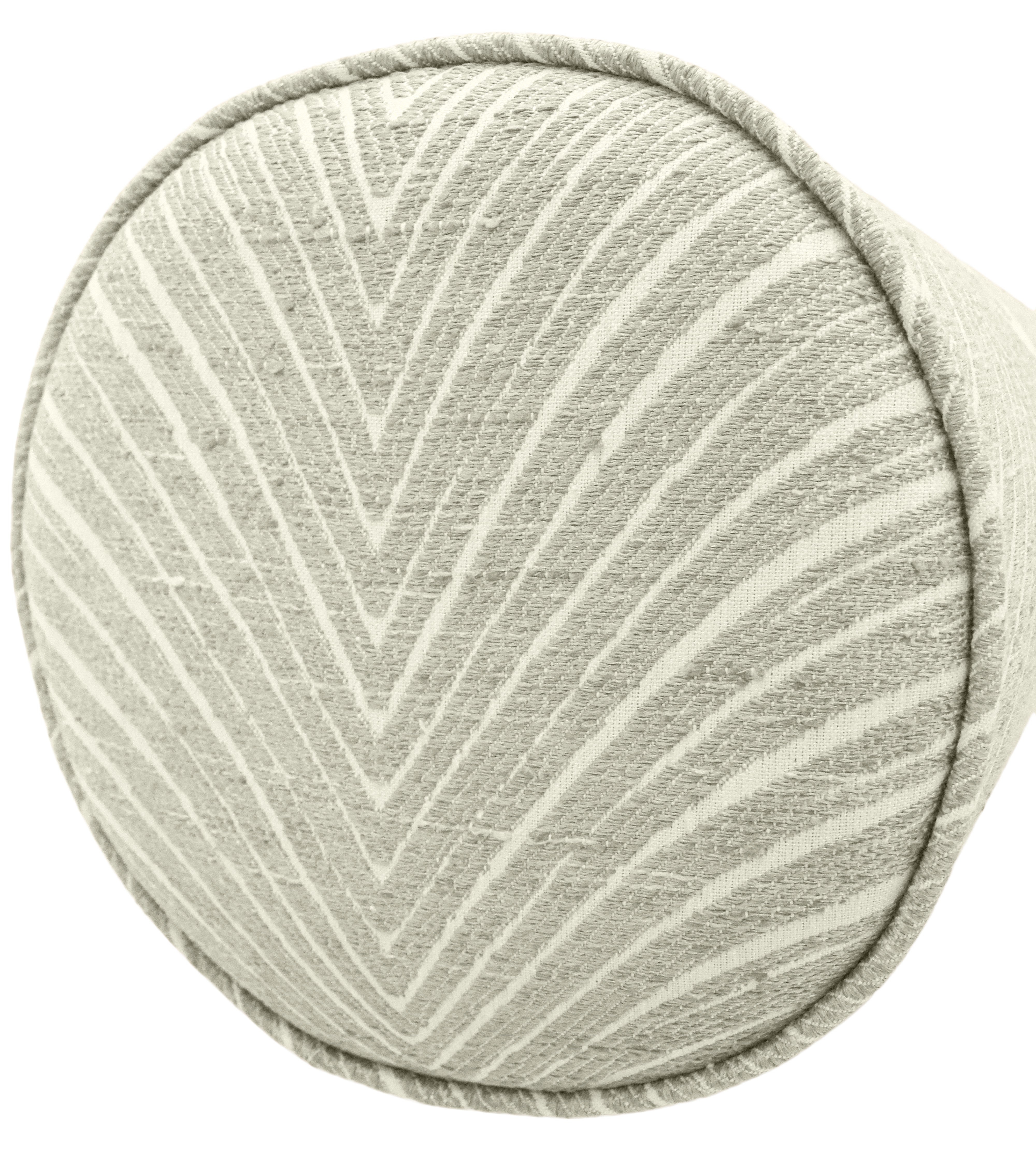 THE BOLSTER :: MUSGROVE CHENILLE // DOVE GREY - TWIN // 9" X 24" - Image 2