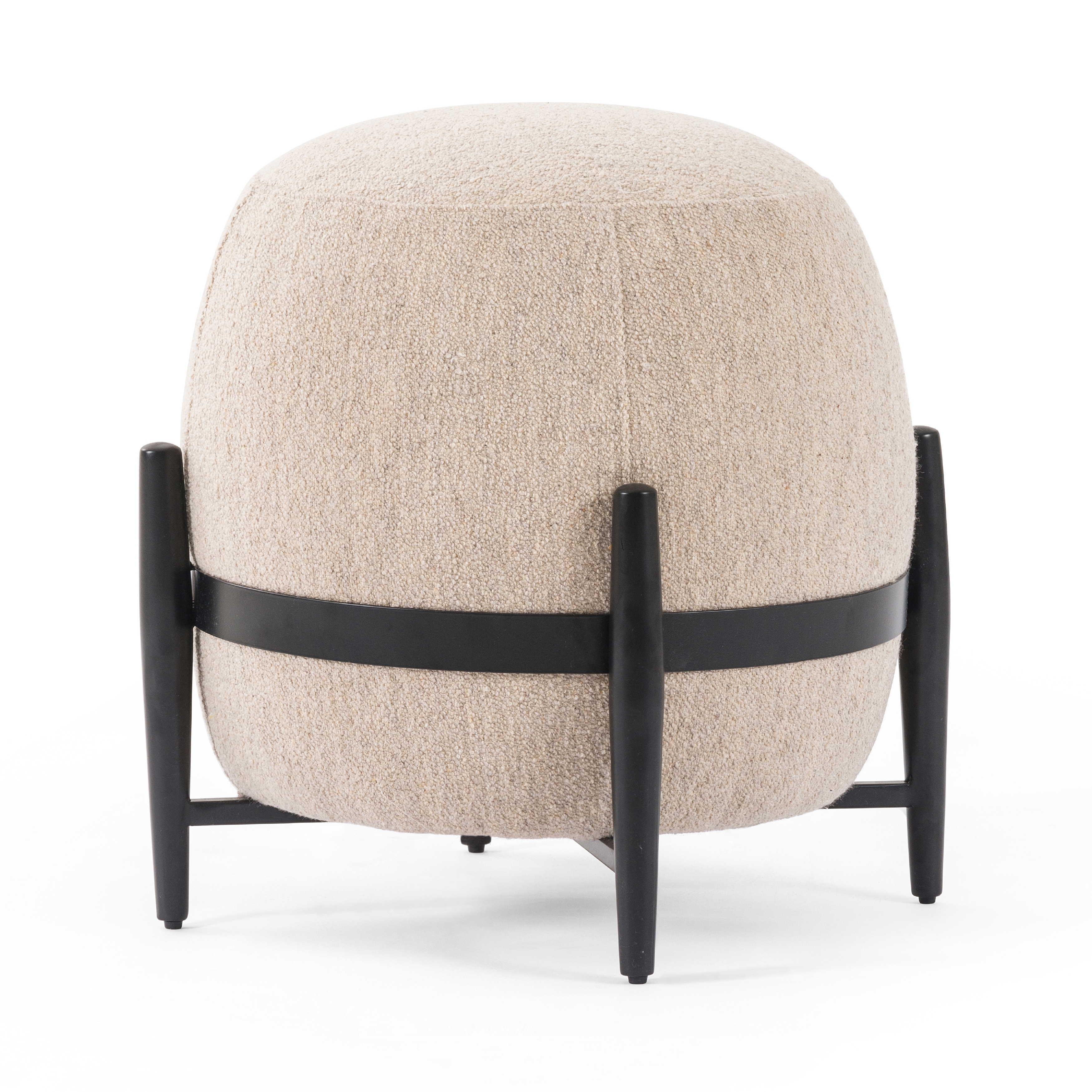 Sia Ottoman - Athena Taupe - Image 0