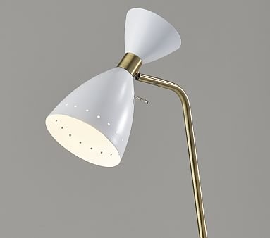 Elias Floor Lamp, White - Image 2