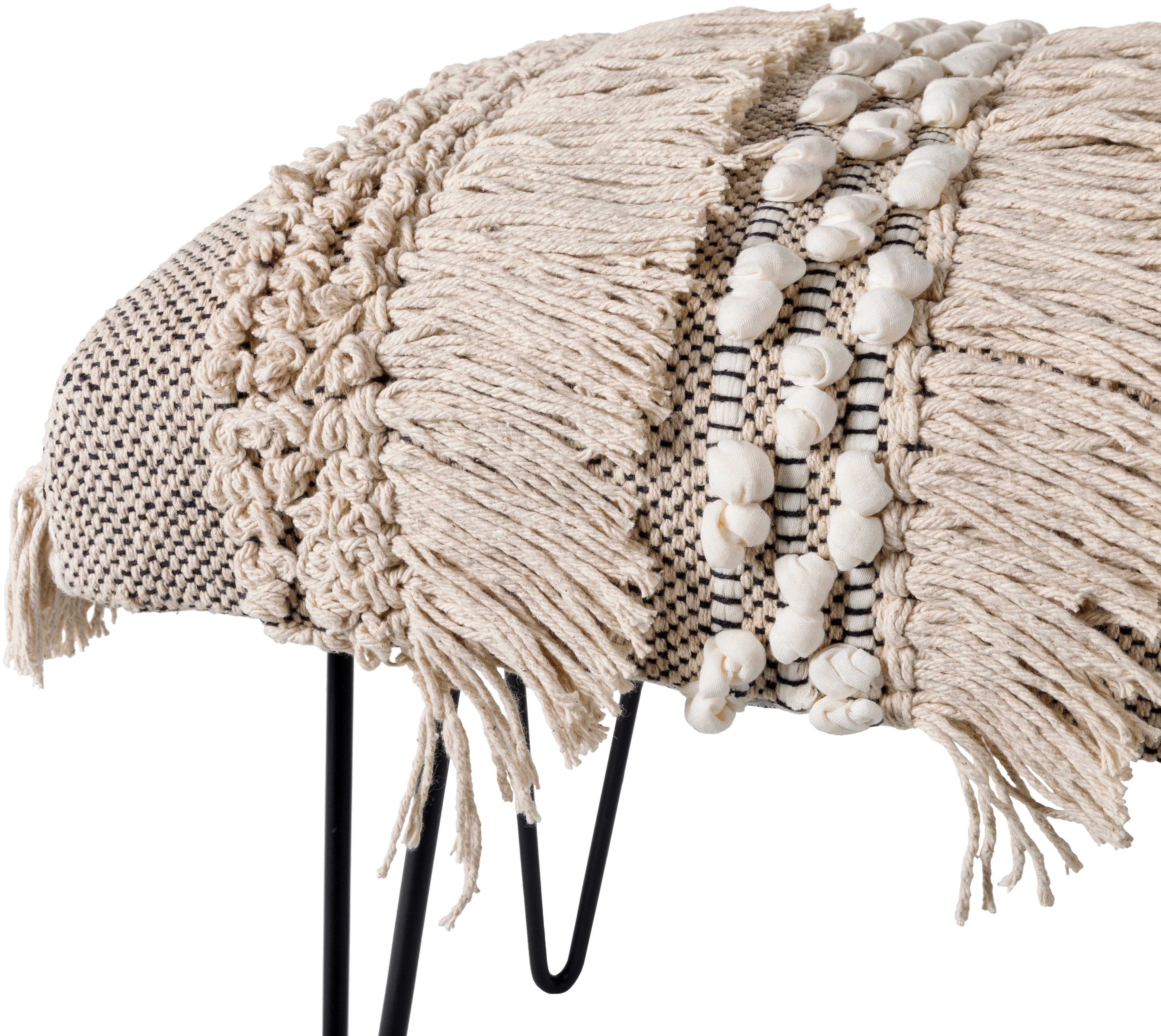 Adilah Cotton 18"H x 48"W x 16"D Bench - Image 2