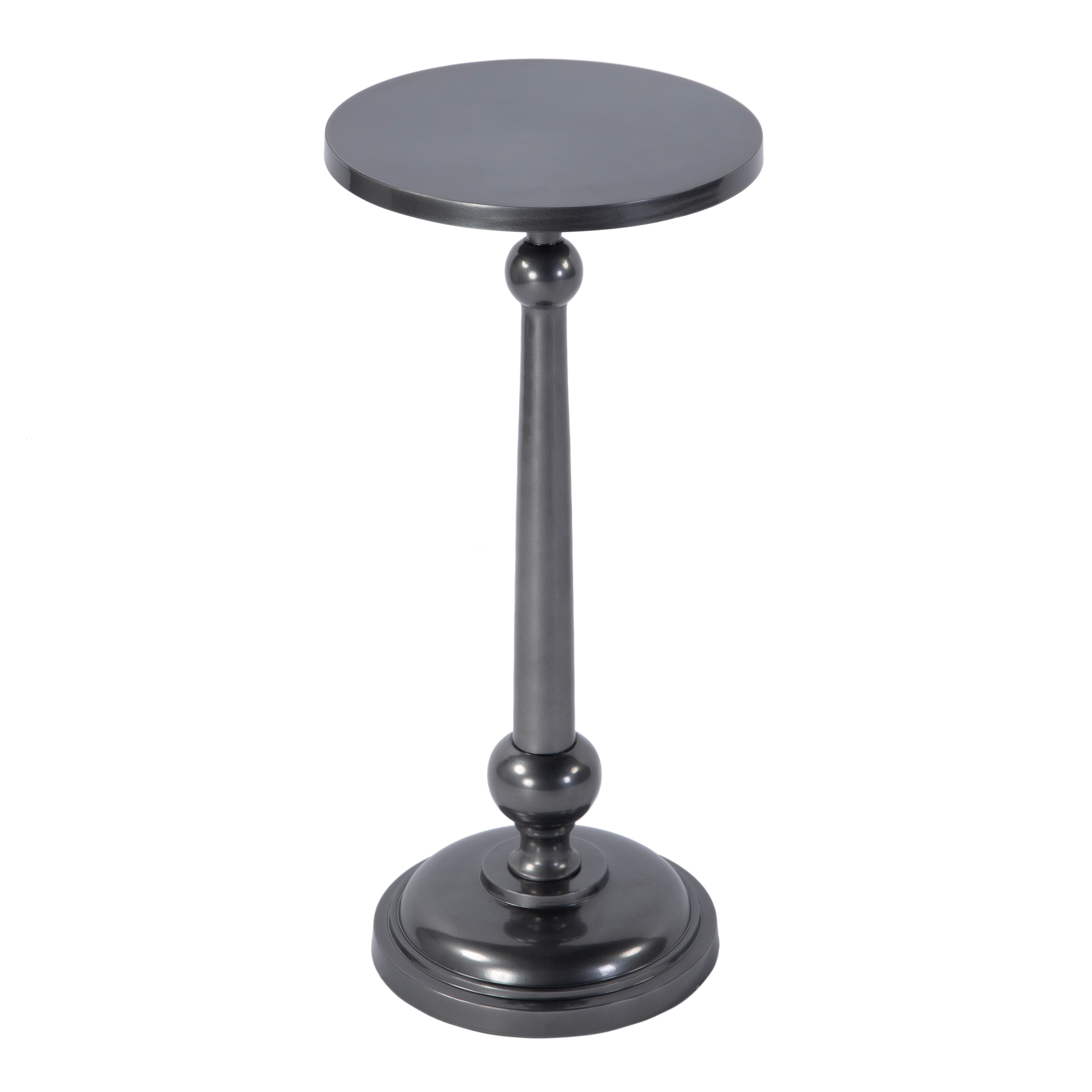 Sterling Nickel Plated End Table - Image 0