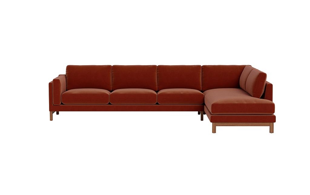 Gaby 4-Seat Sectional with Right Bumper - Image 0
