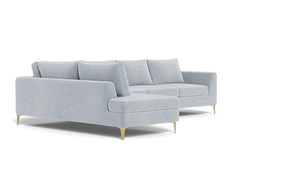 Asher 4-Seat Sectional with Left Bumper - Image 1