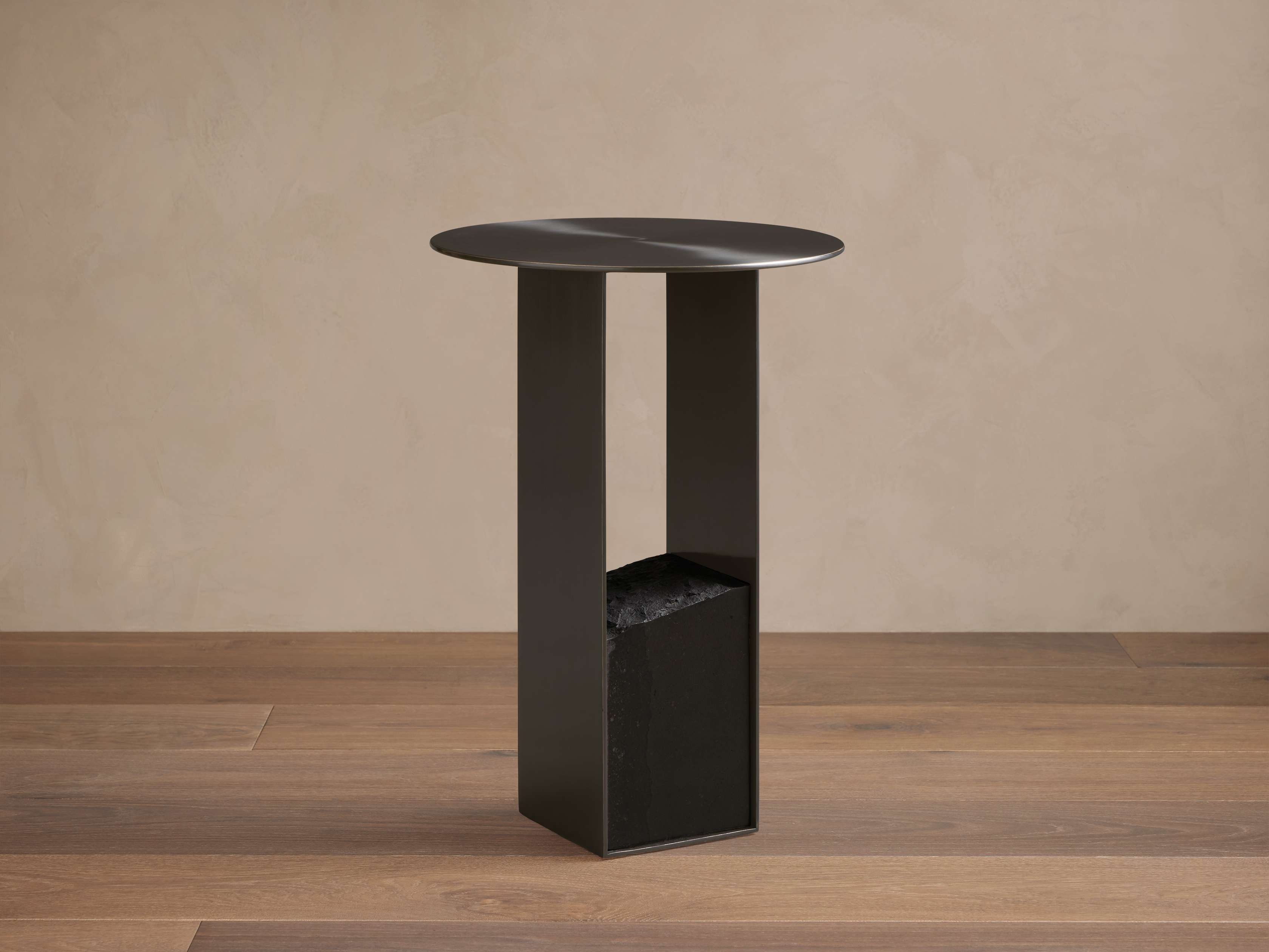 Urben Martini Table in Stone Bronze  Oil Rubbed - Image 0