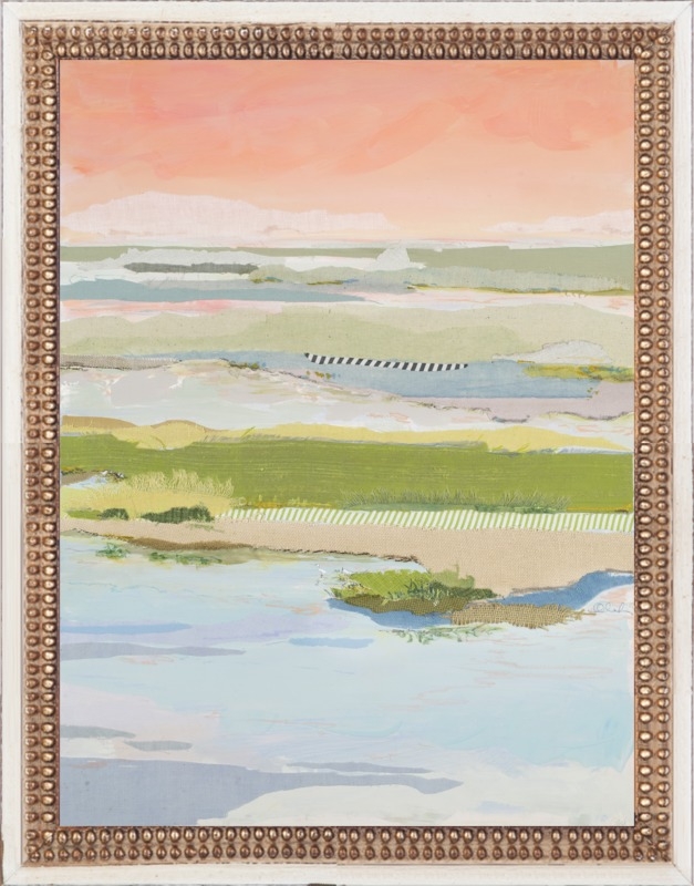 Marsh Blush East by Karin Olah for Artfully Walls - Image 0