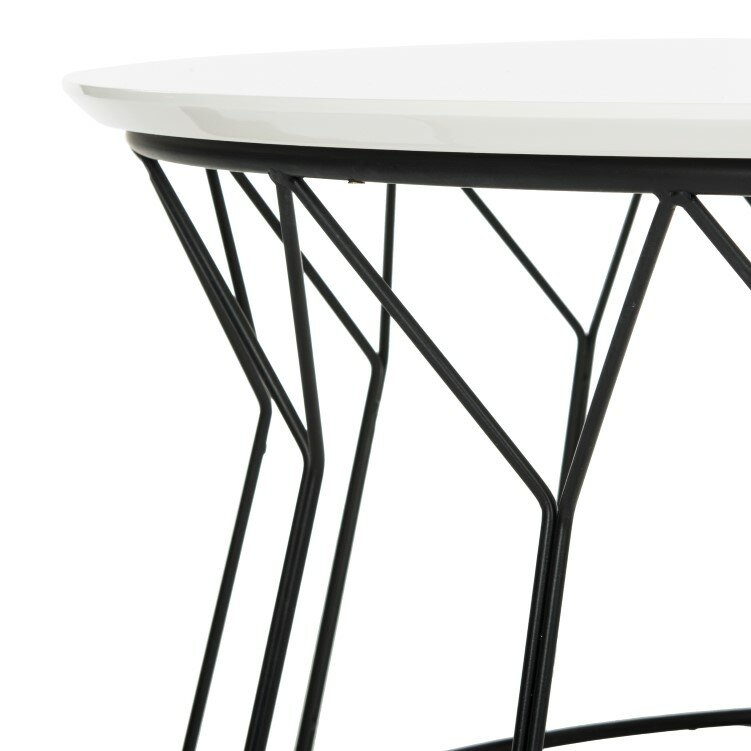 Casey-Leigh Frame Coffee Table, White - Image 6