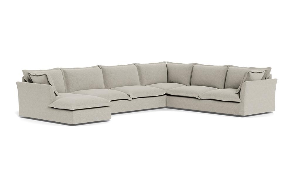 Skylar 4-Piece (5-Seat) Corner Sectional Sofa with Left Chaise - Image 1