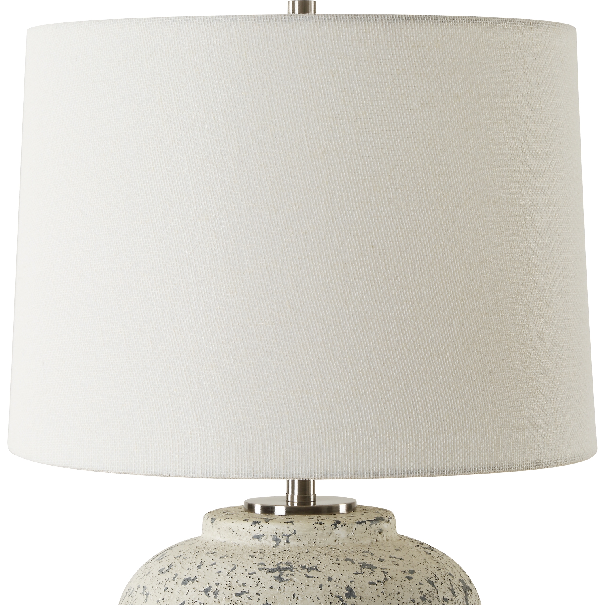Rupture Aged Ivory Table Lamp - Image 5