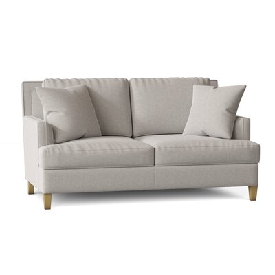 Addison 66" Recessed Arm Loveseat with Reversible Cushions - Image 0