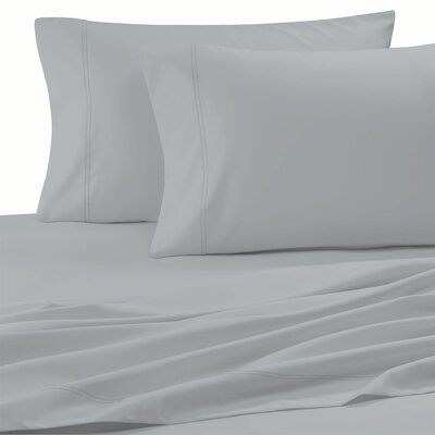 Charles Wrinkle Resistant Solid 300 Thread Count 100% Cotton Sateen Pillowcase - Image 0