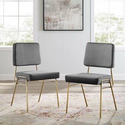 Negron Upholstered Side Chair - Image 0
