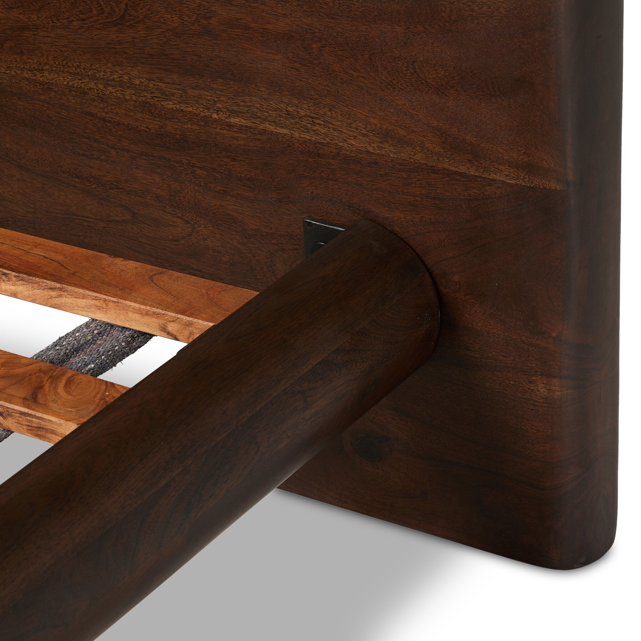 Nigel Bed - Rustic Brown Acacia - Image 12