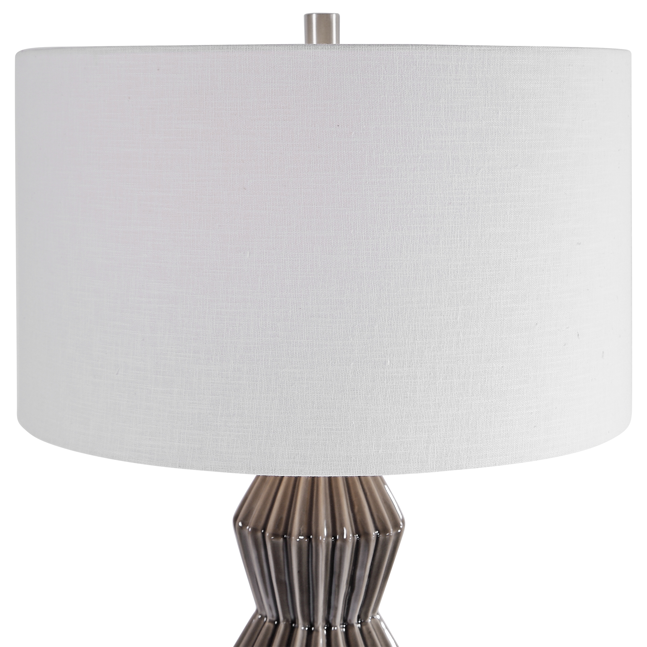 Maxime Smokey Gray Table Lamp - Image 4