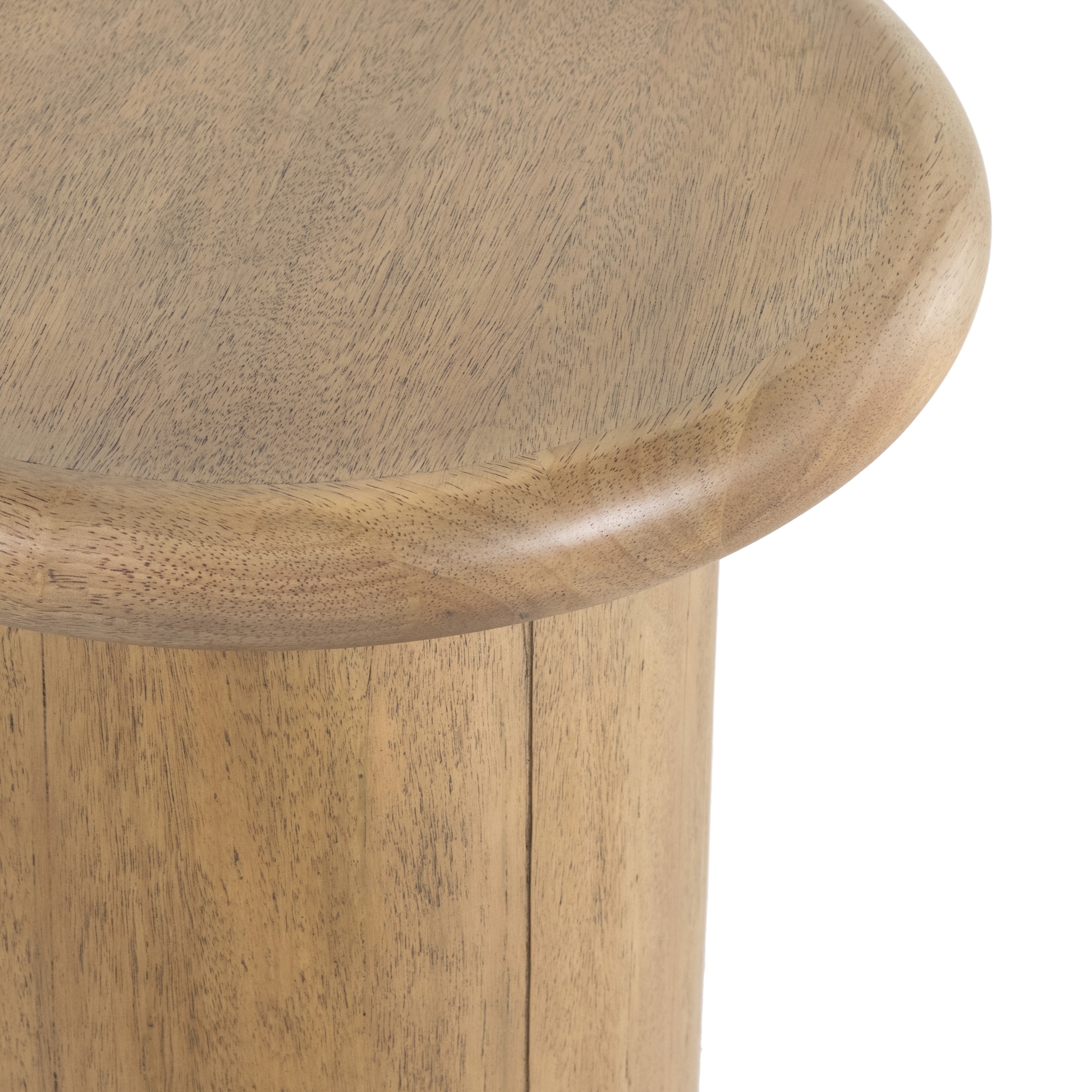 Zach End Table - Burnished Parawood - Image 6