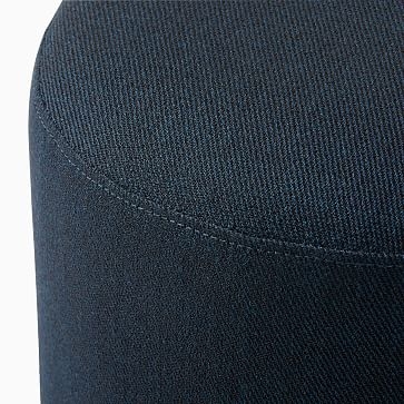 Auburn Ottoman, Poly, Twill, Midnight, Concealed Supports - Image 3