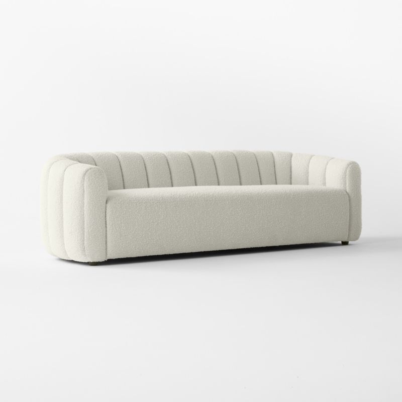 Fitz 97.5" Sofa Bloce Grey - Image 5
