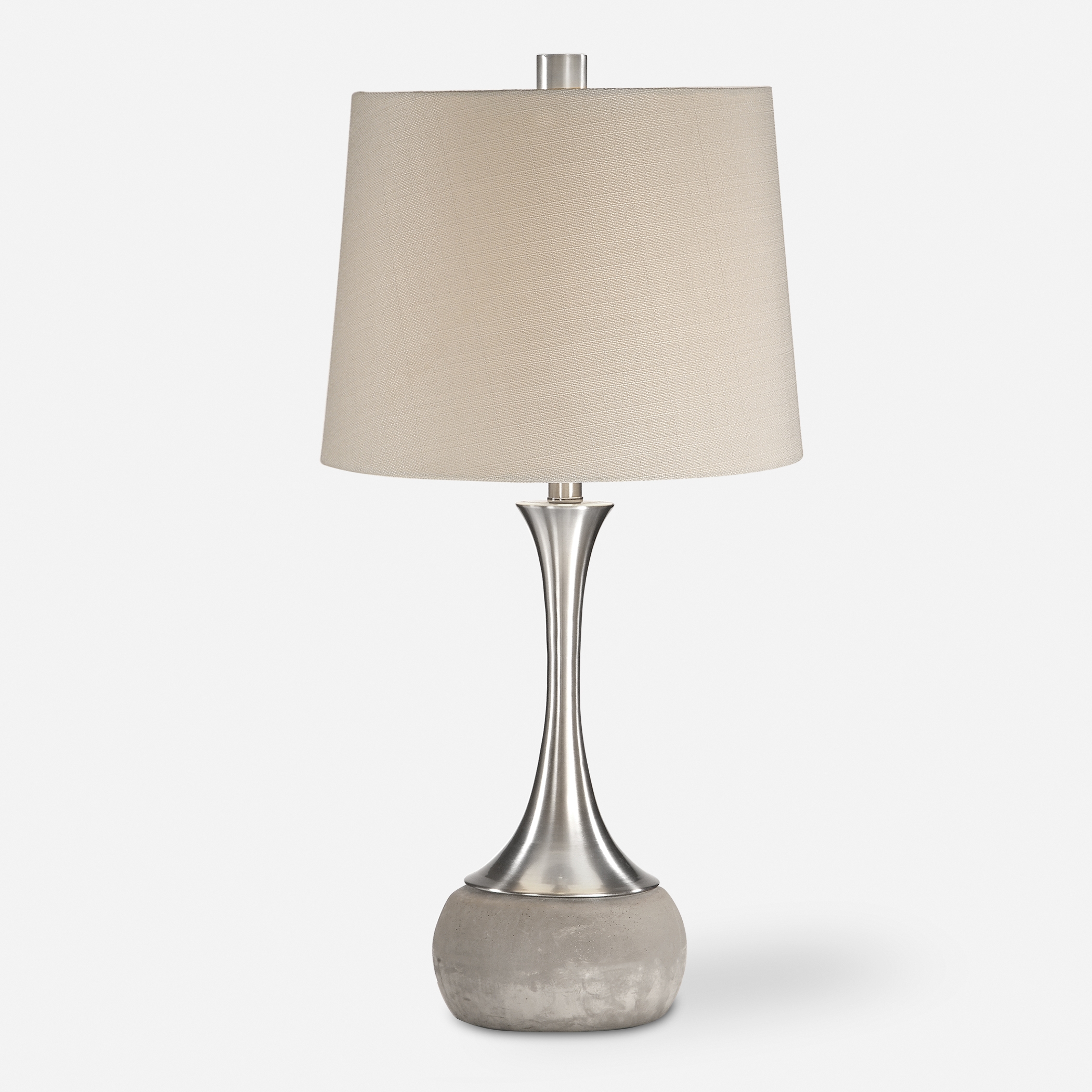 Niah Brushed Nickel Lamp - Image 0