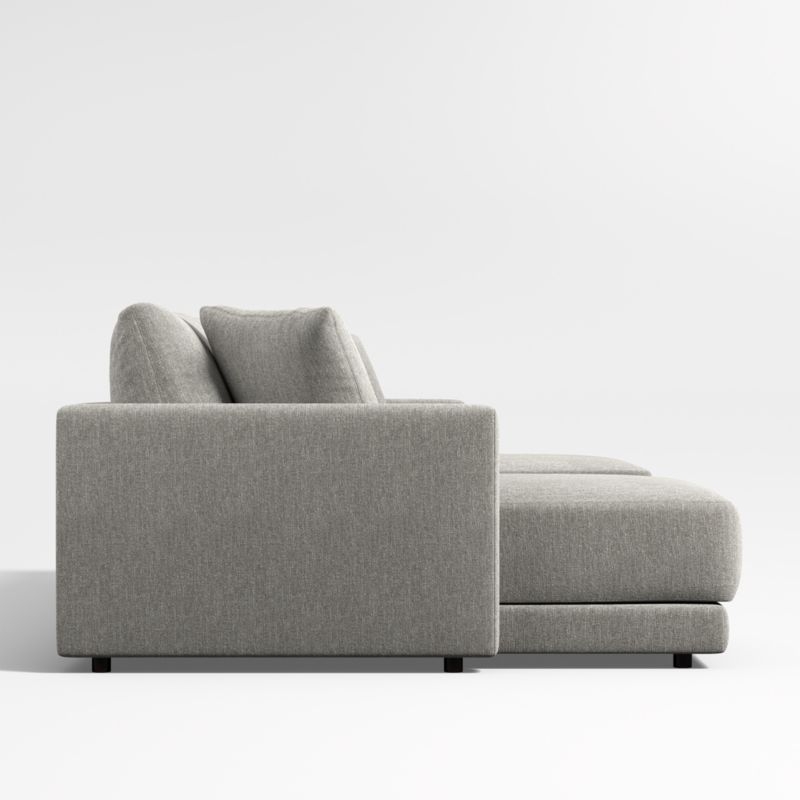 Gather Deep 3-Piece Wide Double Chaise Sectional Sofa - Image 2