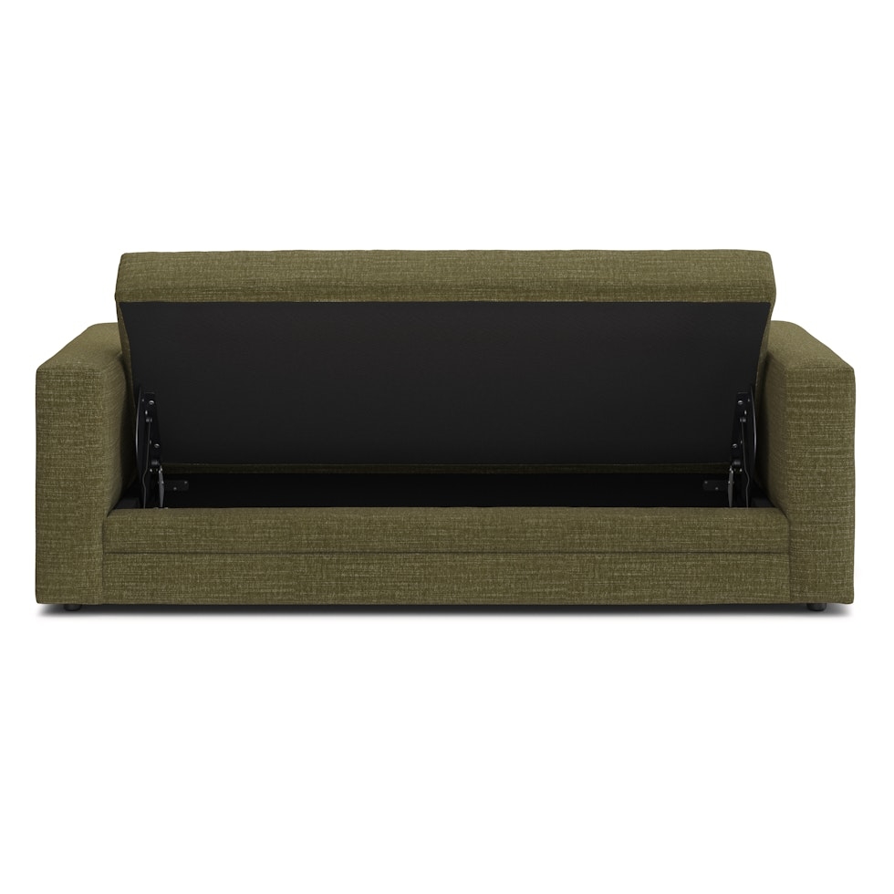 Riley 84" Storage Sofa - Napa Moss - Image 2