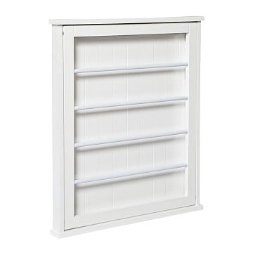 Honey Can Do Collection One-Shelf Drying Wall Rack, White - Image 2