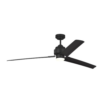 68" Sevil 3 - Blade Propeller Ceiling Fan with Remote Control - Image 0