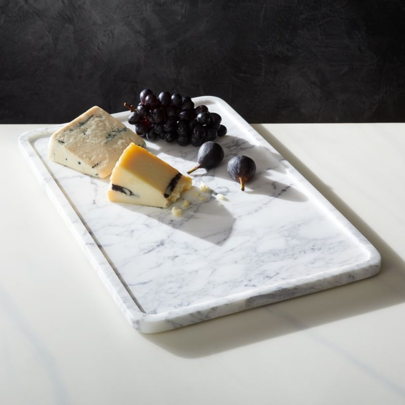 Rectangular Marble Serving Tray by Jennifer Fisher - Image 3